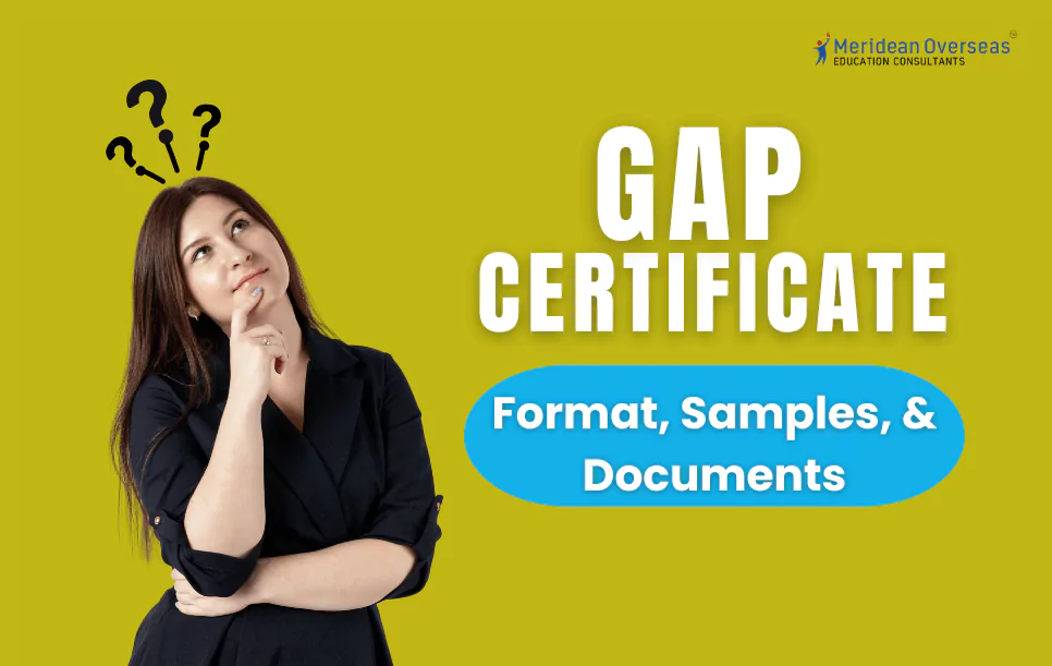 Gap Certificate Format, Samples, & Documents